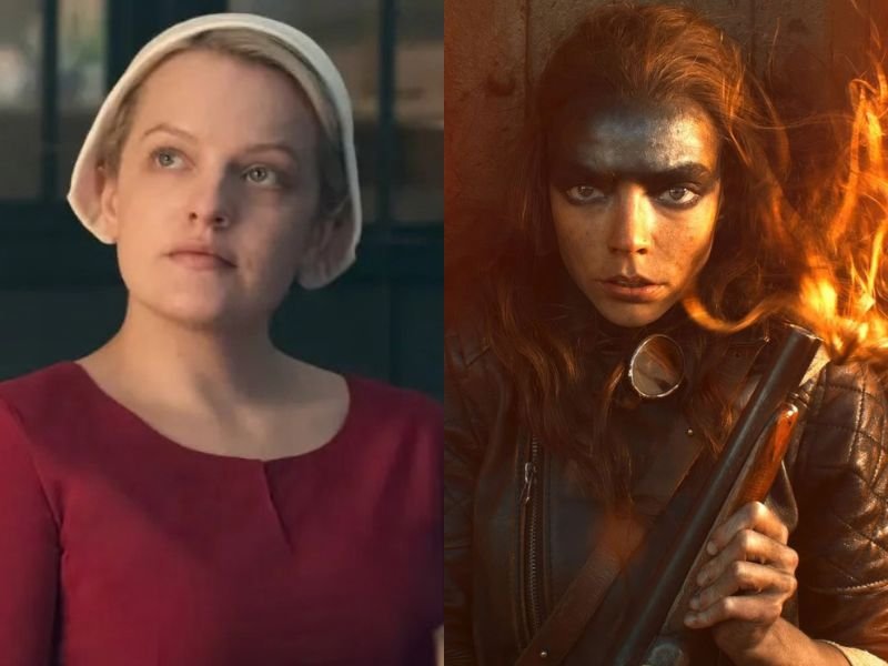 As personagens June Osborne e Furiosa, de The Handmaid’s Tale e Mad Max, simbolizam protagonistas que resistem à opressão e transformam dor em autonomia.