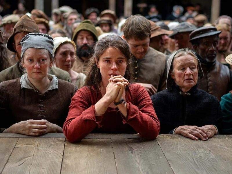 Jessie Buckley como Agnes na adaptação de Hamnet | Crédito: CNN