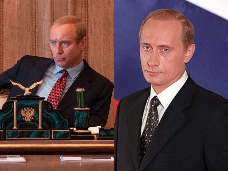 Jude Law interpreta Vladimir Putin em "O Mago do Kremlin" | Crédito: Divulgação/Montagem de fotos realizada pelo autor