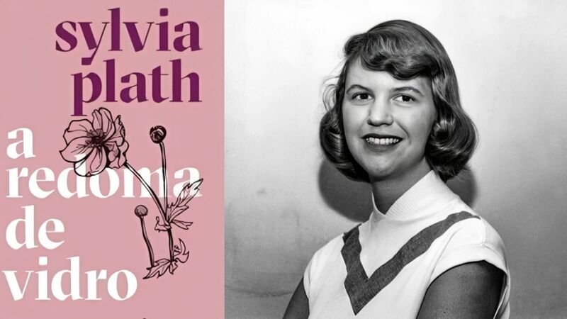 Livro e Sylvia Plath