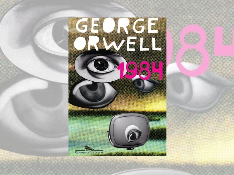 Capa do livro 1984, de George Orwell