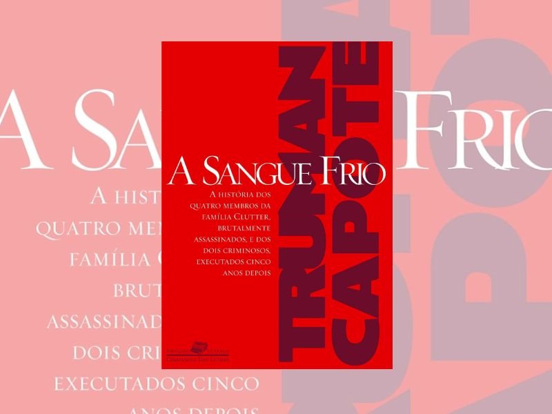 Capa do livro A Sangue Frio, de Truman Capote