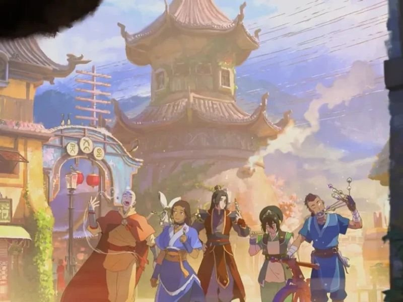 Cena de A Lenda de Aang: O Último Mestre do Ar, novo filme Avatar