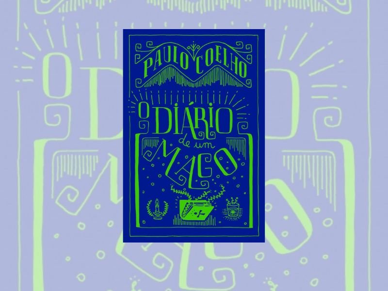 Capa do livro O "Diário de um Mago", de Paulo Coelho, obra que inspira filme com Rodrigo Santoro e Johnny Massaro