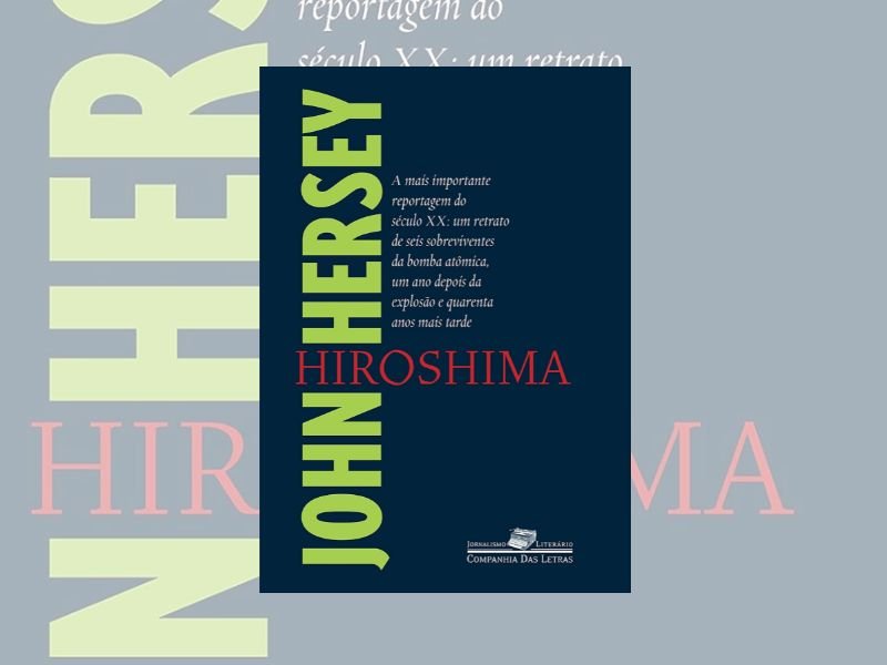 Capa do livro Hiroshima, de John Hersey.