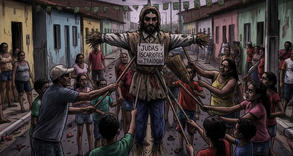 O terror por trás da “Malhação de Judas”