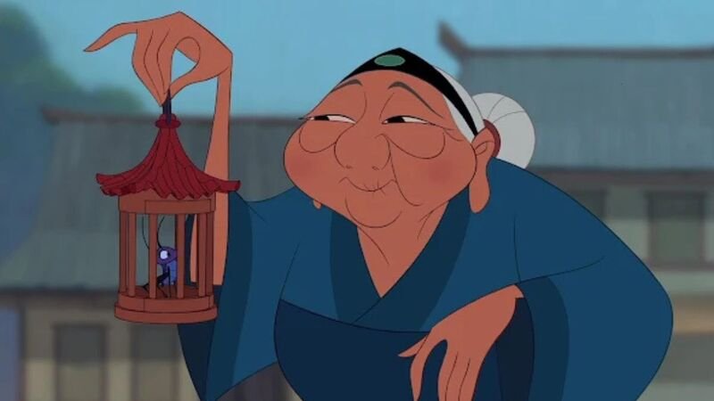 Marni Nixon foi a voz cantada de Vovó Fa de Mulan