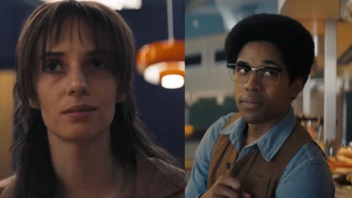 Maya Hawke como Wiress e Kelvin Harrison como Beetee Latier | Crédito: Reprodução