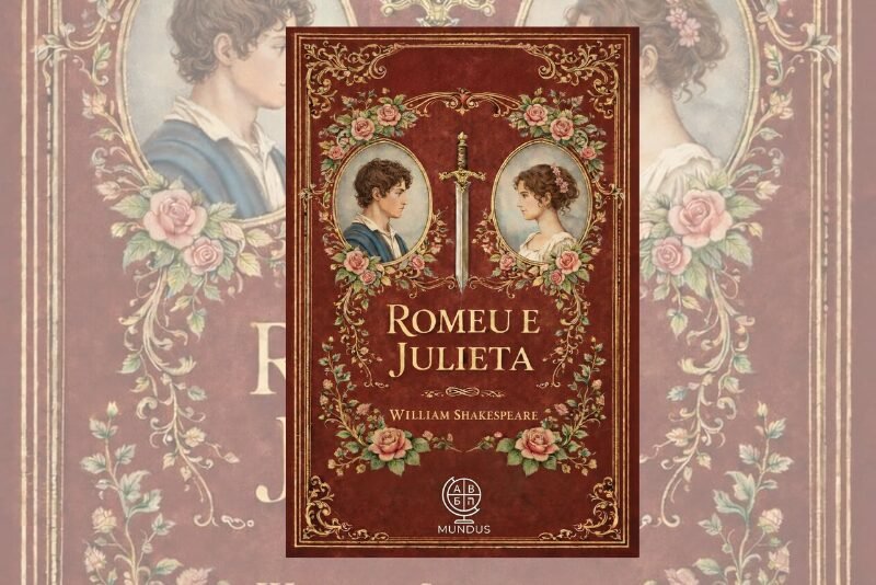 Capa do livro Romeu e Julieta, de William Shakespeare