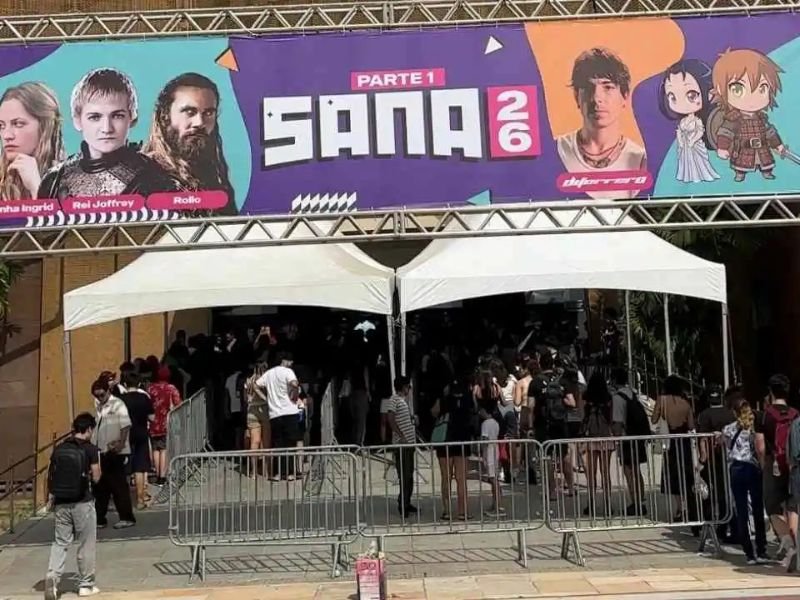 Entrada do evento Sana 2026