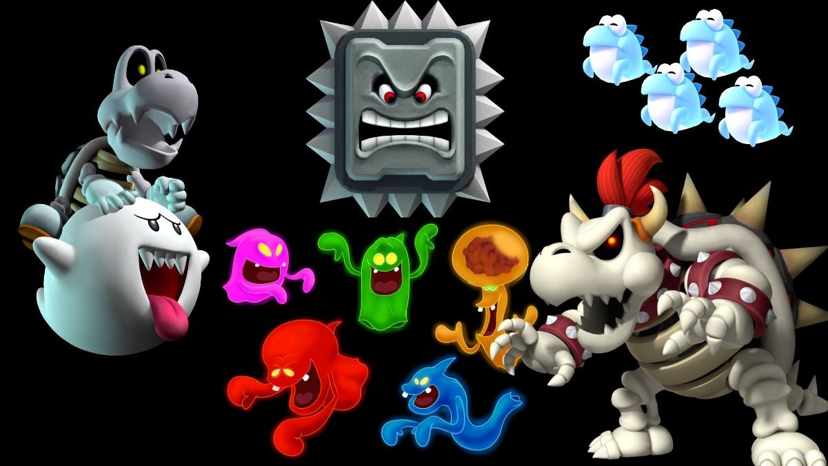 inimigos Super Mario