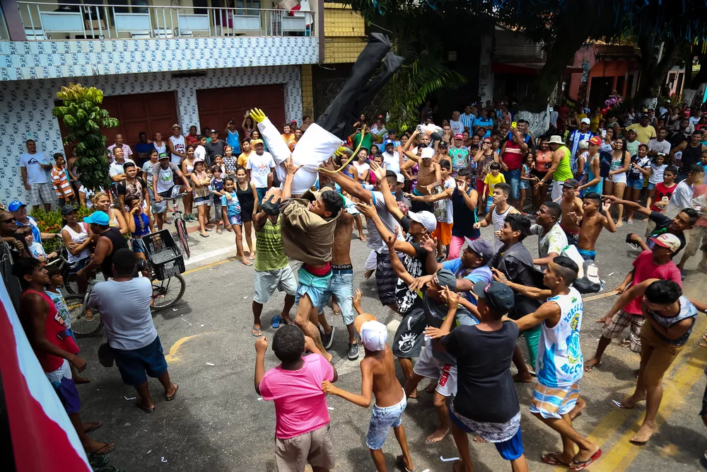 malhação de judas belém