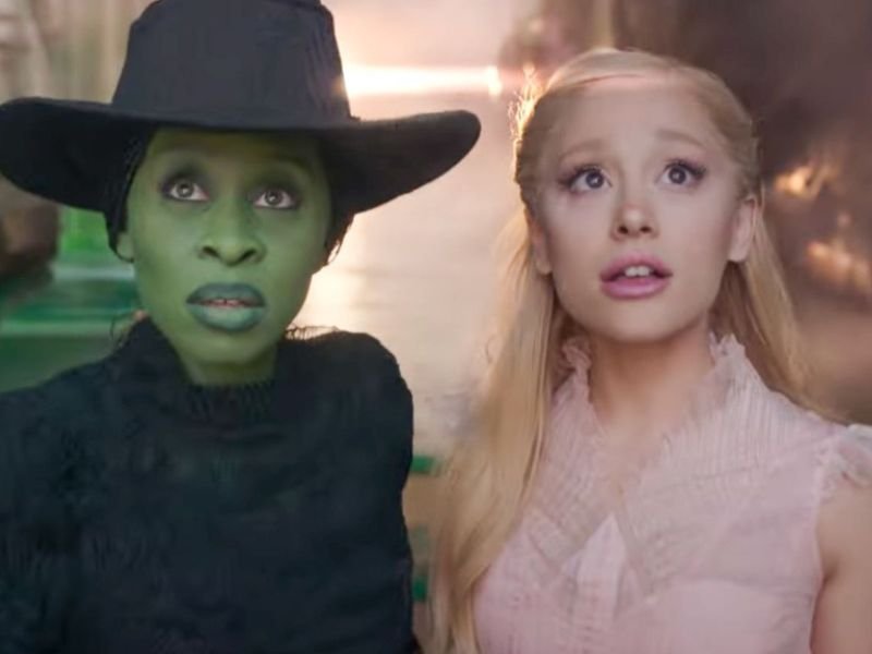 Wicked foi alvo de críticas por falta de cor, mesmo que seja um musical de filme | Crédito: Reprodução