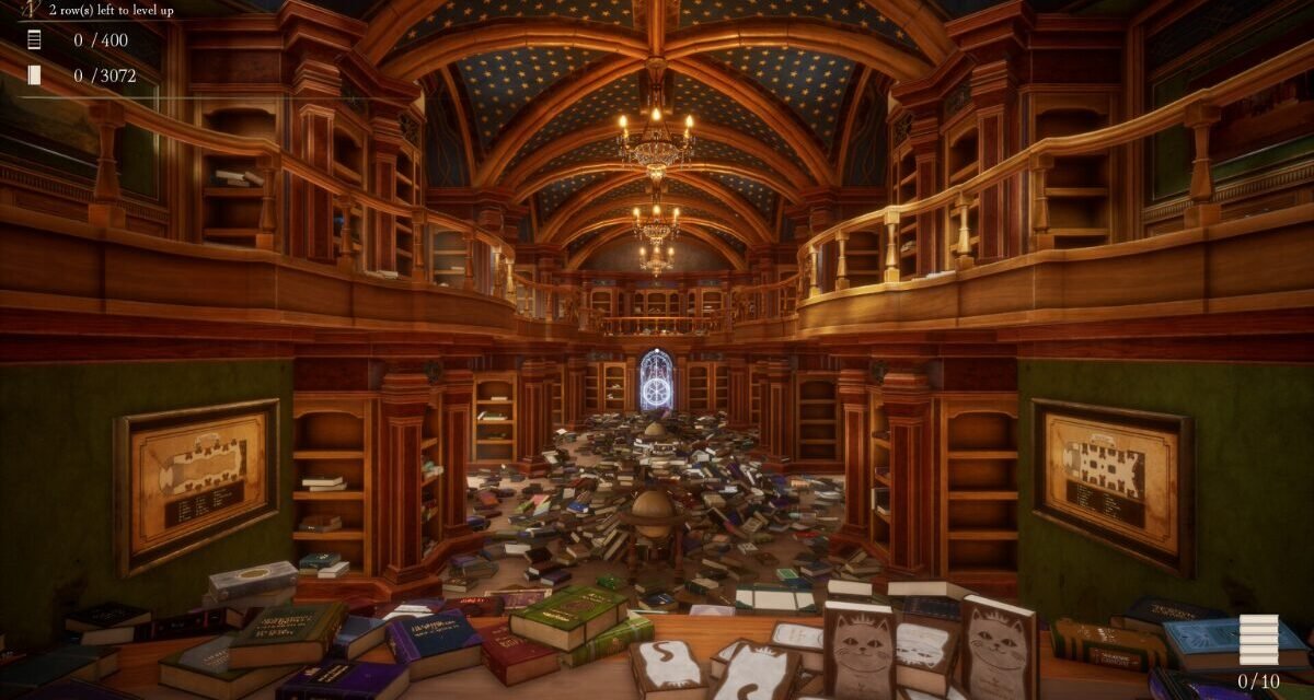 Librarian: Tidy Up the Arcane Library! | Jogo de organizar livros conquista players na Steam
