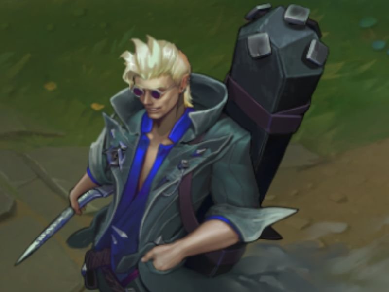 Imagem de Locke - novo campeão de League of Legends. Crédito da imagem: Cortesia da Riot Games