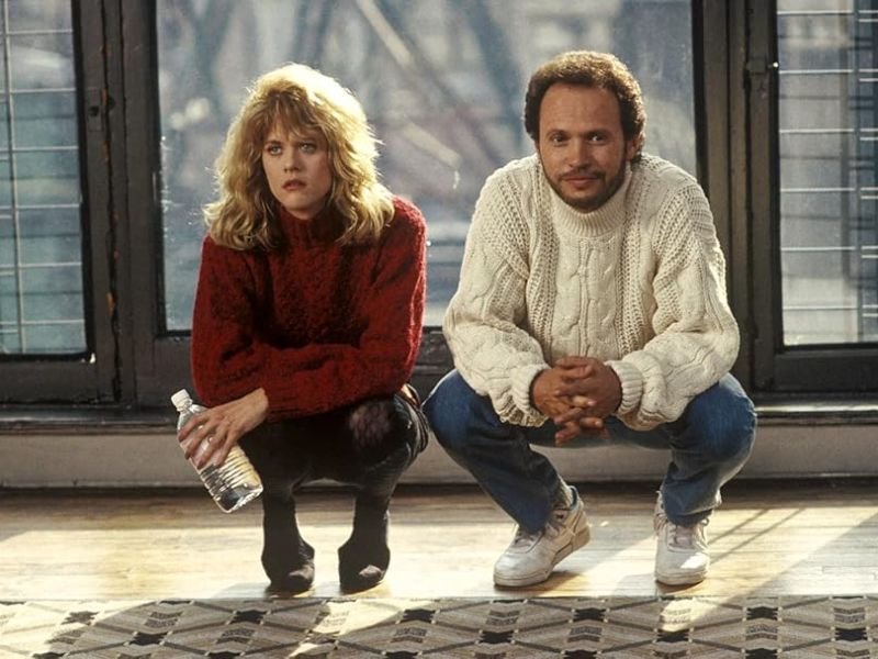 Meg Ryan e Billy Crystal em "Harry e Sally - Feitos Um para o Outro" | Crédito: Reprodução/Prime Video