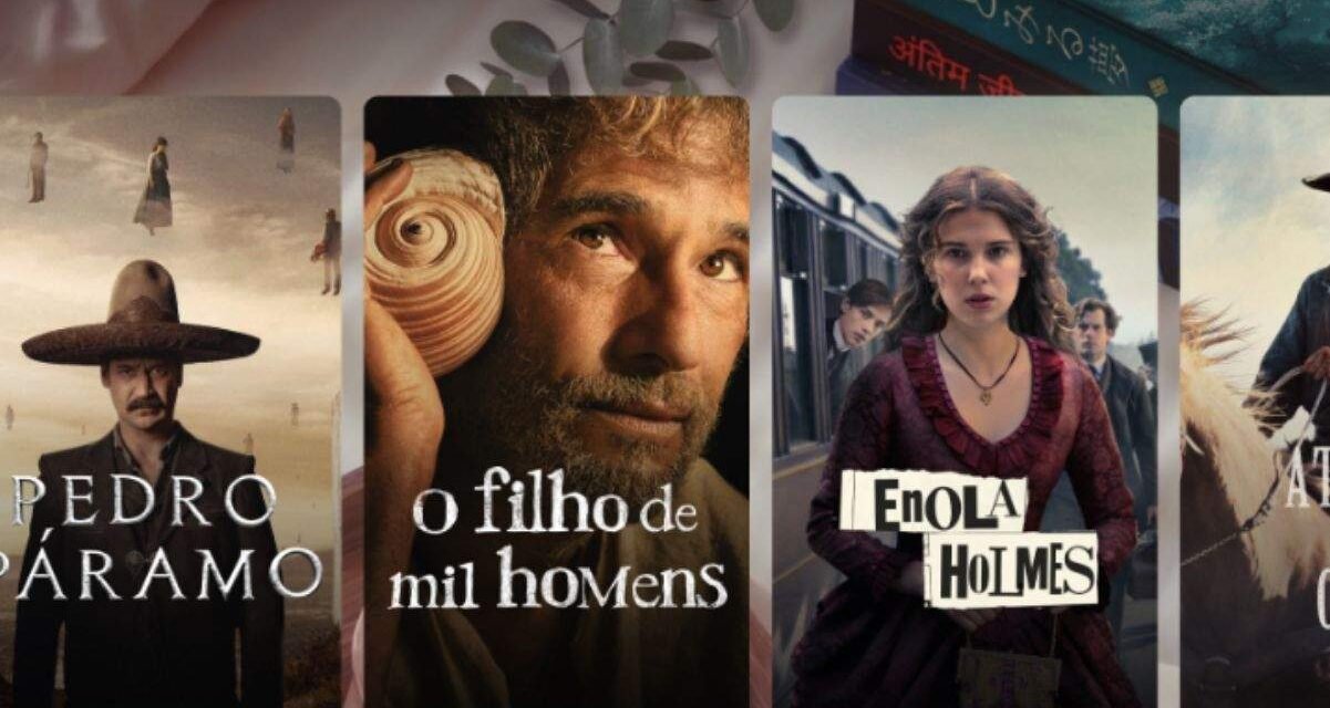 Netflix estreia categoria dedicada exclusivamente a adaptações literárias