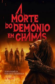 A morte do demonio em chamas poster