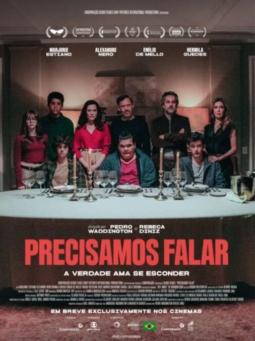 Pôster oficial de "Precisamos Falar" | Crédito: Divulgação
