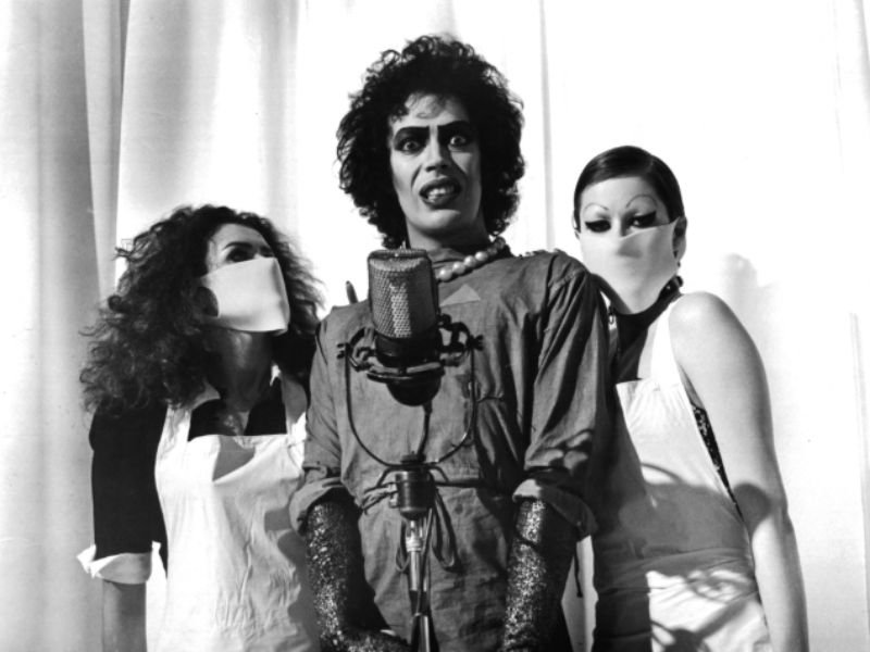 Tim Curry, Nell Campbell, Patricia Quinn
