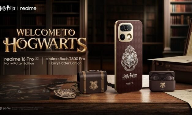 Harry Potter ganha celular da realme com tecnologia que muda de cor