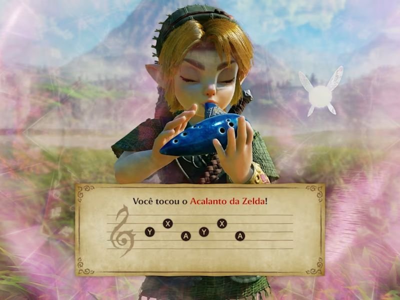 Mecânica da ocarina no remake de The Legend of Zelda: Ocarina of Time