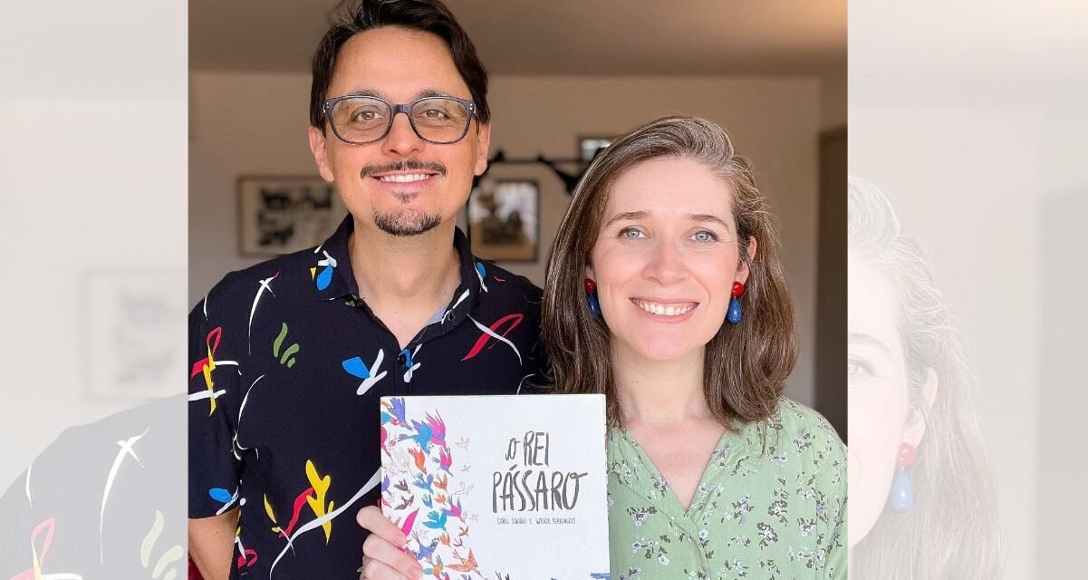 Carol Sakura e Walkir Fernandes comentam o lançamento de “O Rei Pássaro”