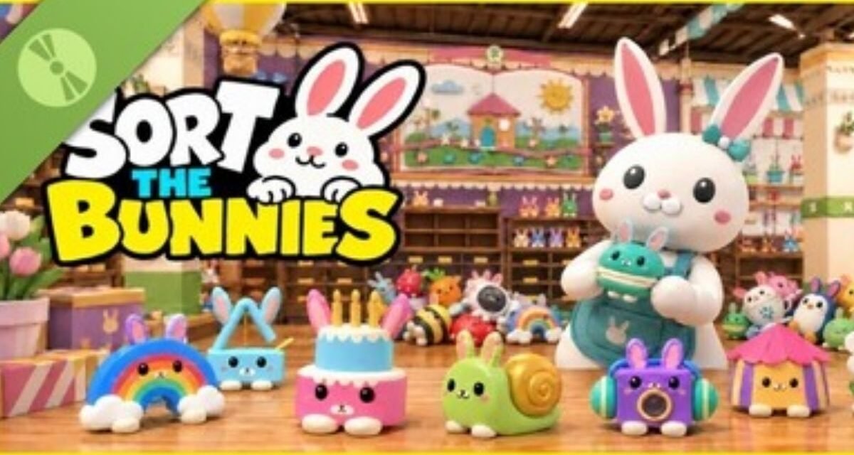 Review | Demo de “Sort the Bunnies” transforma a organização de coelhinhos em diversão