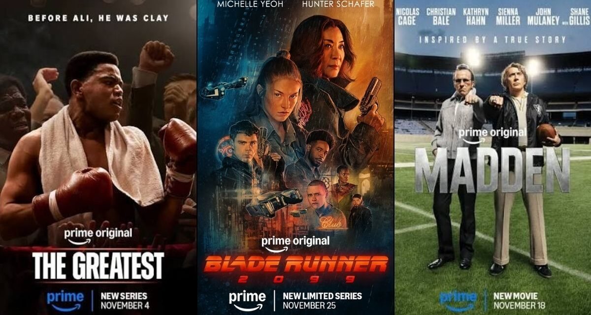 7 lançamentos da Prime Video para maratonar em novembro de 2026